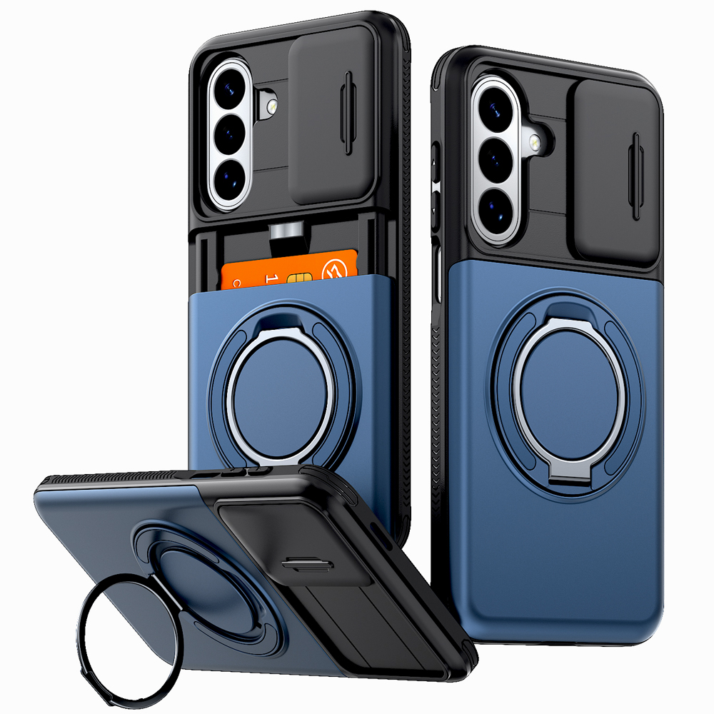 Phone Kickstand Ring - Armor Magnetic Case For Samsung Galaxy