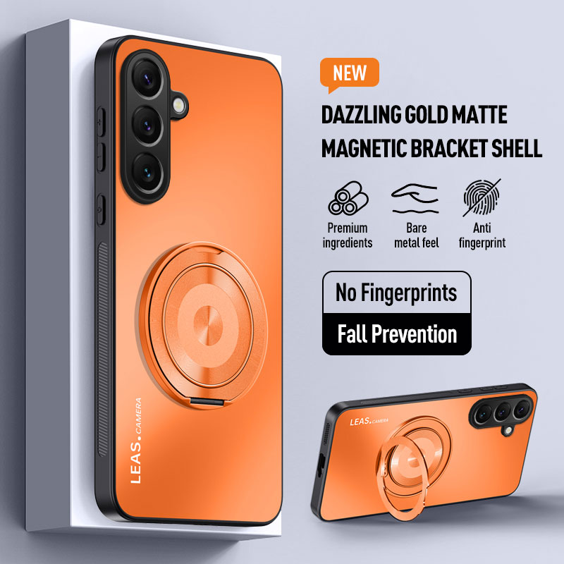 Phone Kickstand Ring - Magnetic Ring Stand Phone Case for