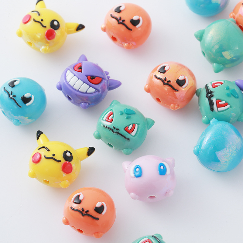 12pcs Pokémon Bead DIY Mobile  - đánh giá và giá Phone Accessories And Electronics
