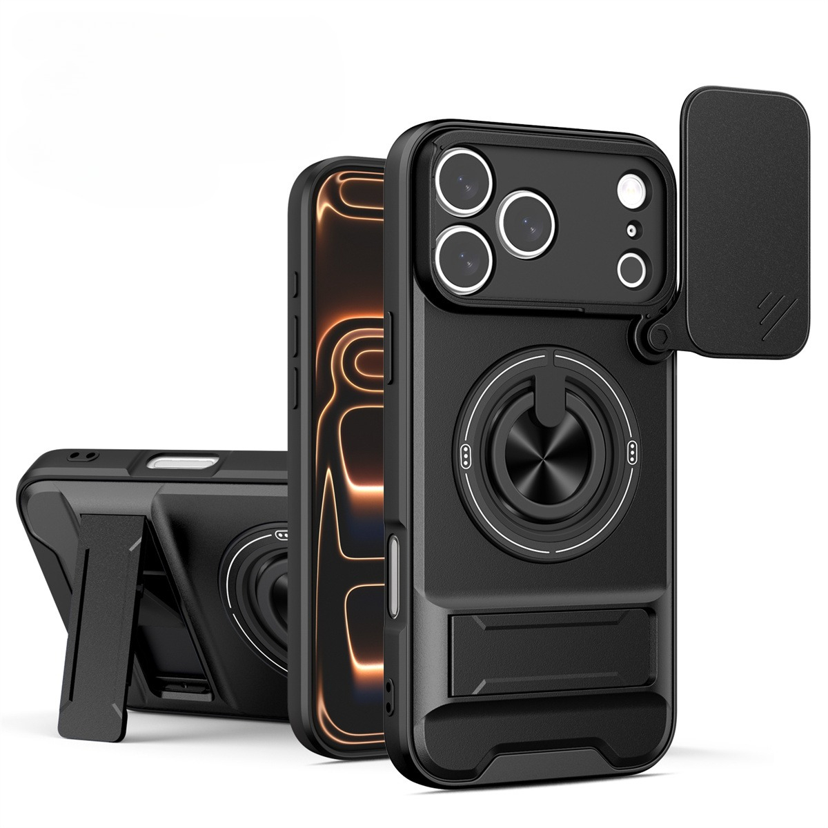 Magnetic Phone Case for IPhone - đánh giá và giá Phone Kickstand Ring