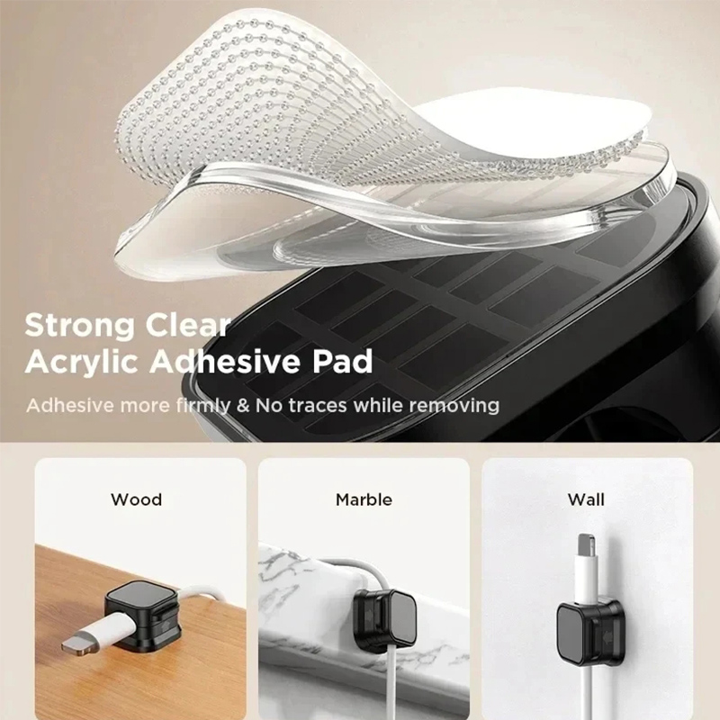 Magnetic Cable Clip Cable Hold - đánh giá và giá Cable Organizer Magnetic