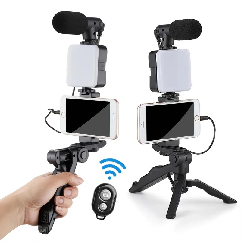 Smartphone Vlogging Kit With T - đánh giá và giá Youtube Phone Accessories