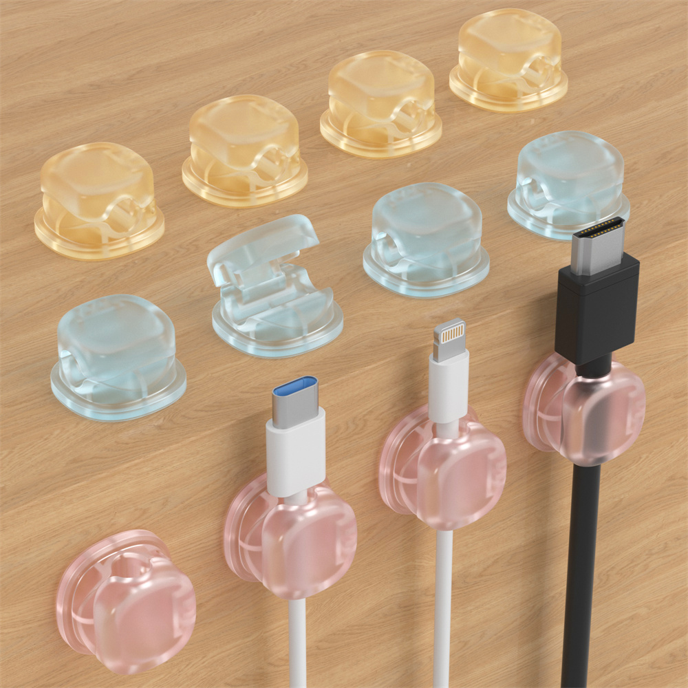 3 Transparent Color Magnetic C - đánh giá và giá Cable Organizer Magnetic