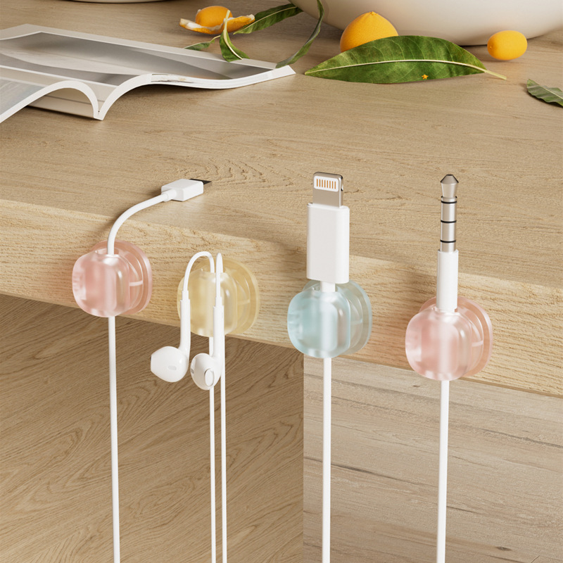 3 Transparent Color Magnetic C - đánh giá và giá Cable Organizer Magnetic