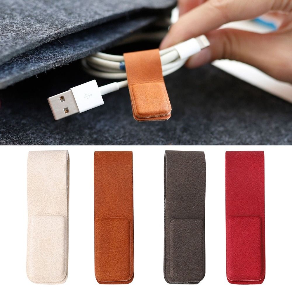 New Leather Earphone Cable Cli - đánh giá và giá Cable Organizer Magnetic