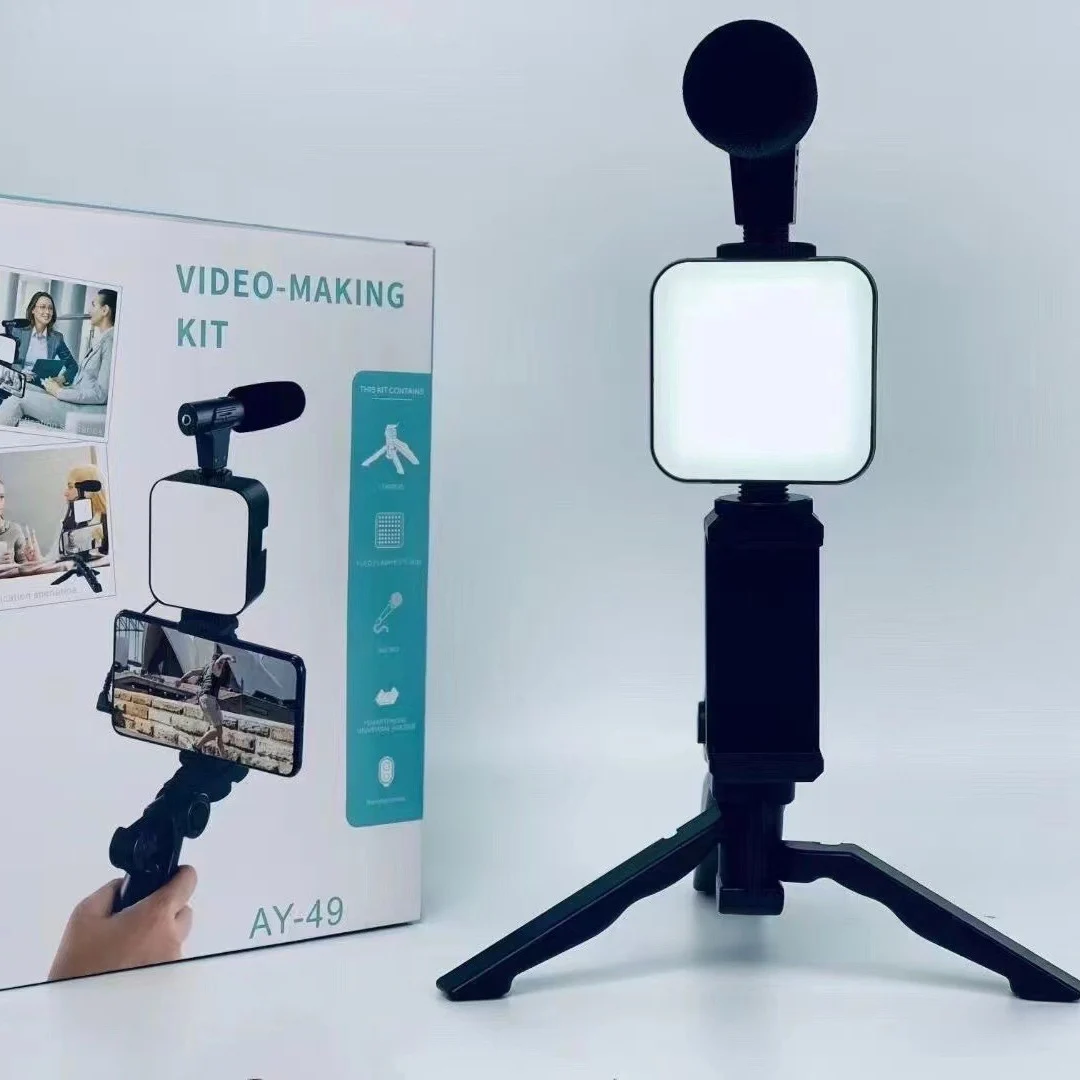 Smartphone Vlogging Kit With T - đánh giá và giá Youtube Phone Accessories