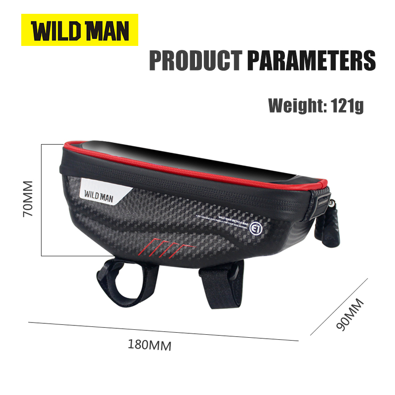 WILD MAN Bicycle Bag 6.0 Inch  - đánh giá và giá Youtube Phone Accessories