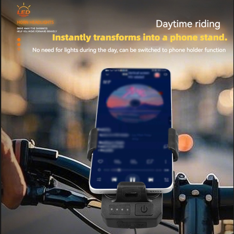 Bicycle Front Light with Horn  - đánh giá và giá Phone Zone Accessories & Repair Photos