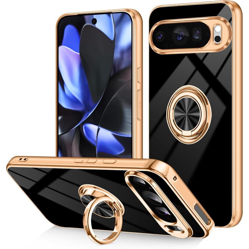 Fashion Slim Soft TPU Gold Pla - đánh giá và giá Phone Kickstand Ring