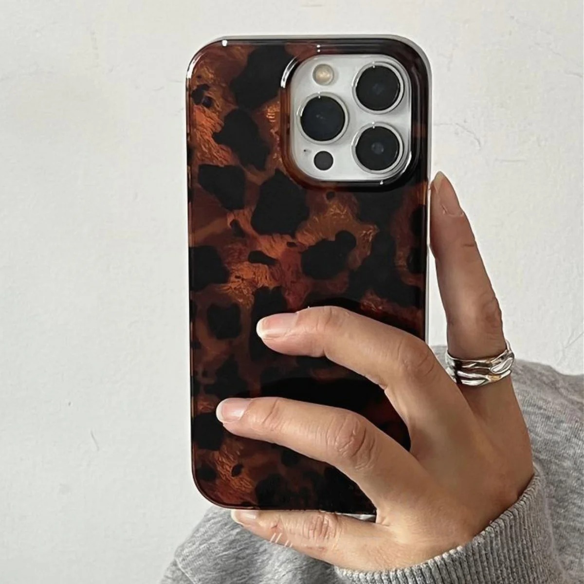 Retro Amber Texture Laser Phon - đánh giá và giá Phone Accessories Kiosk