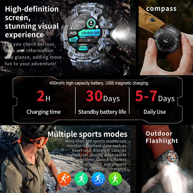 2026 Smart Watch Sport Outdoor - đánh giá và giá Phone Zone Accessories & Repair Photos