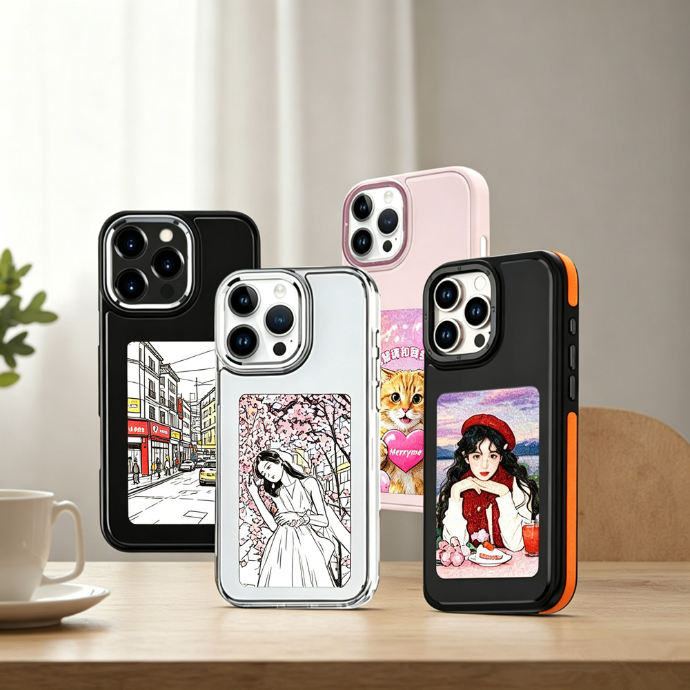 DIY E-Ink Screen Phone Case NF - đánh giá và giá Phone Accessories And Gadgets