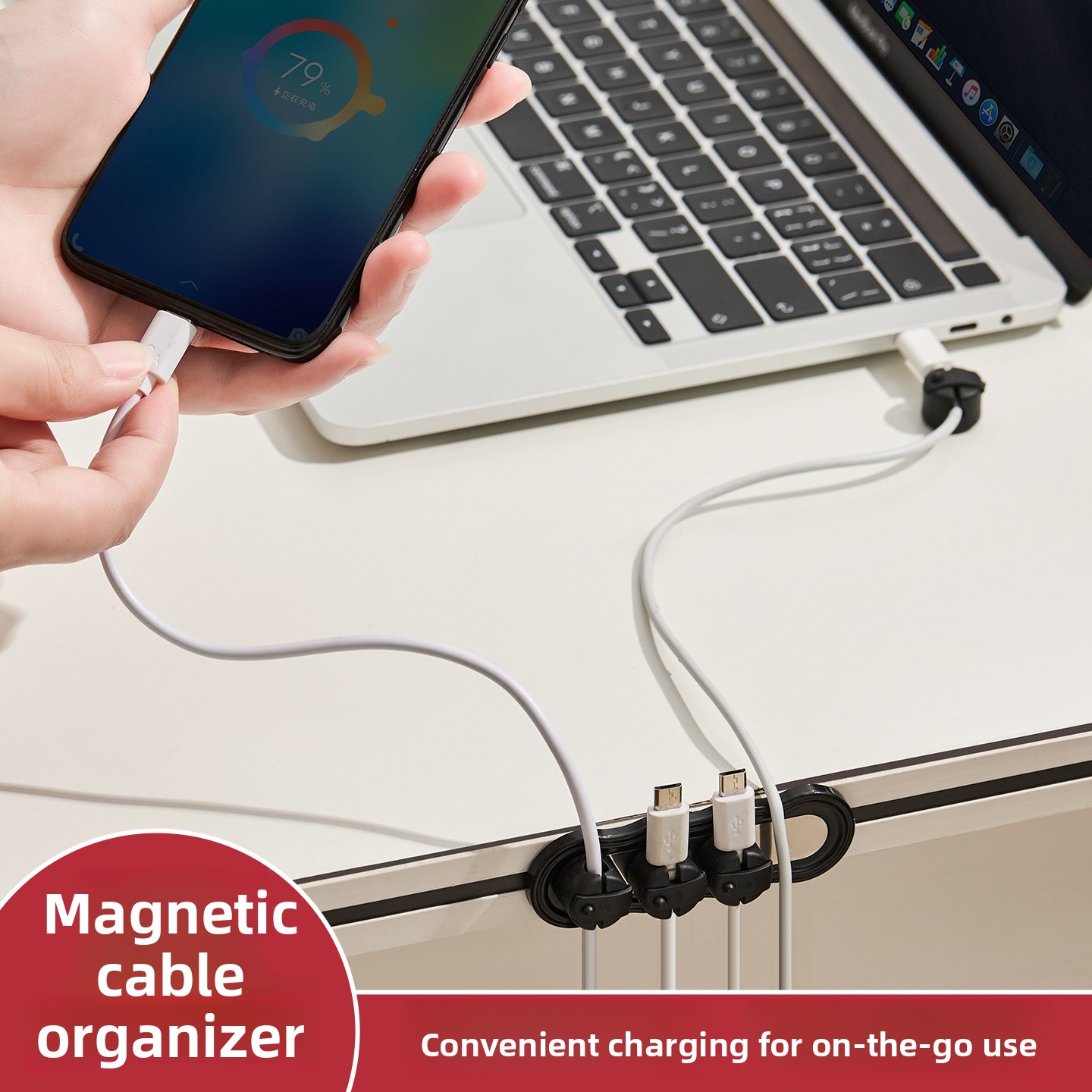 Magnetic Self-adhesive Cable O - đánh giá và giá Cable Organizer Magnetic