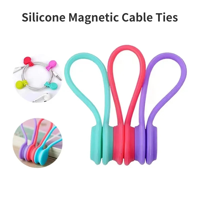 Magnetic Silicone Cable Ties,  - đánh giá và giá Cable Organizer Magnetic