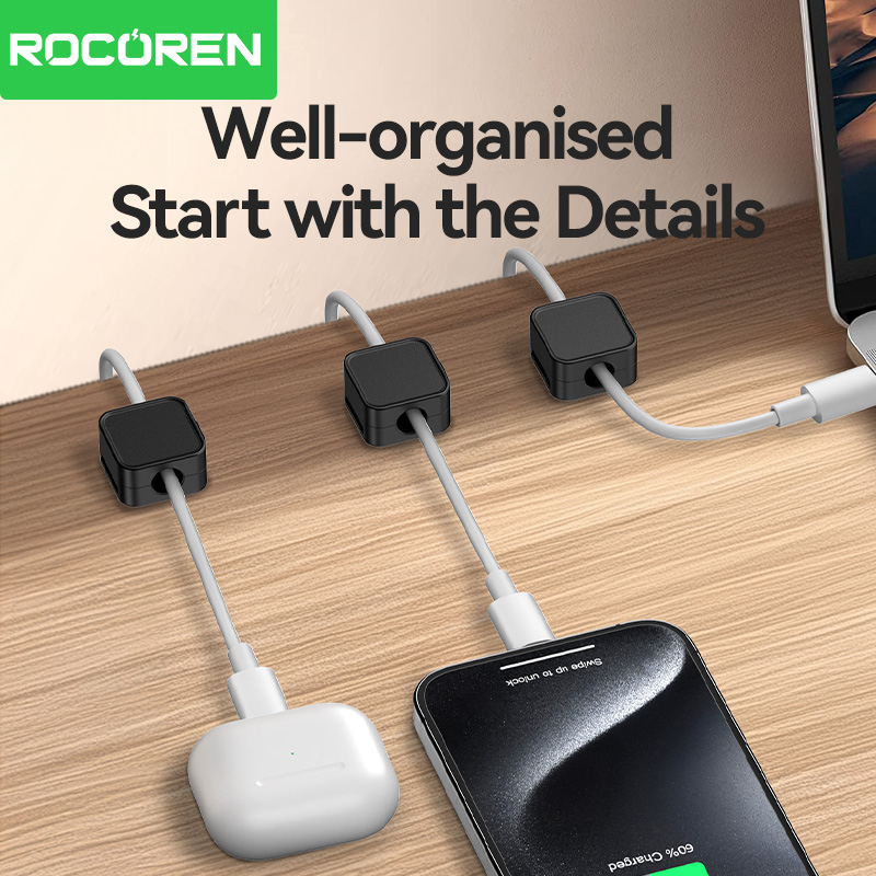 Rocoren Magnetic Cable Clamp S - đánh giá và giá Cable Organizer Magnetic