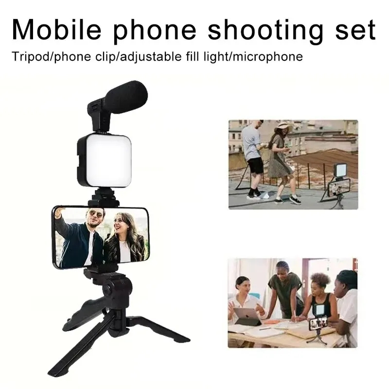 Smartphone Vlogging Kit With T - đánh giá và giá Youtube Phone Accessories
