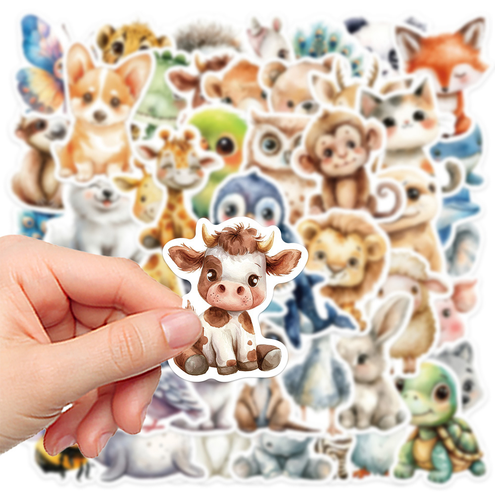 10/30/50pcs Cute Watercolor An - đánh giá và giá Phone Accessories For Kids