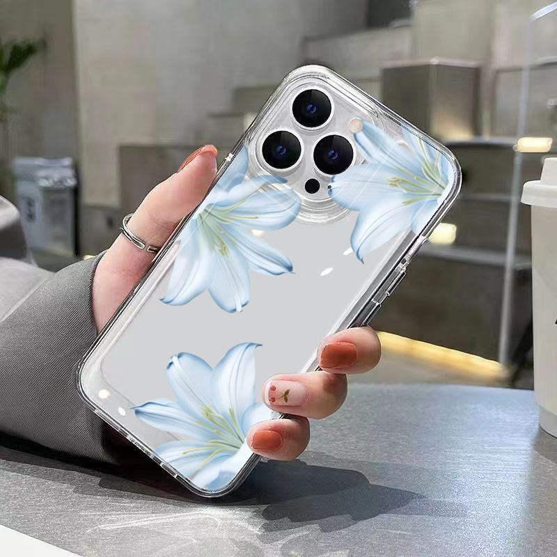 Fashion Exquisite White Lily F - đánh giá và giá Phone Accessories Kiosk
