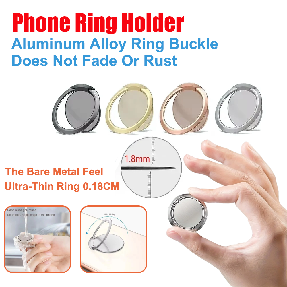 Ultra Thin Metal Ring Holder S - đánh giá và giá Phone Accessories And Gadgets