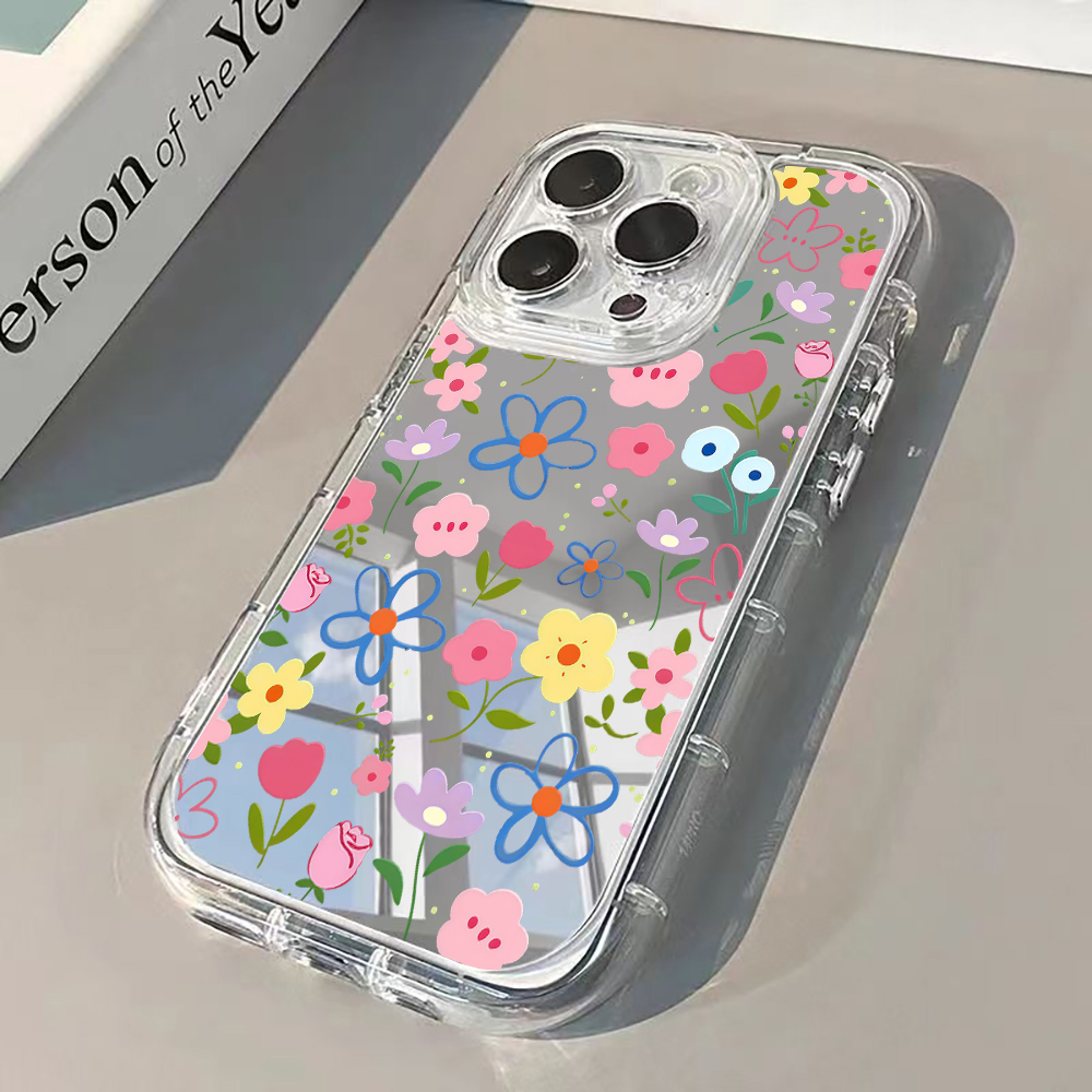 Korean Ins Style Floral Silver - đánh giá và giá Phone Accessories Kiosk