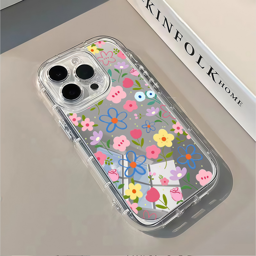 Korean Ins Style Floral Silver - đánh giá và giá Phone Accessories Kiosk