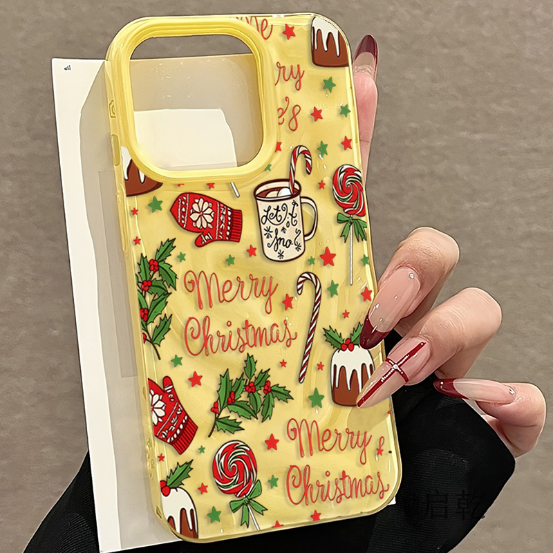 Cute Festive Christmas Pattern - đánh giá và giá Phone Accessories Kiosk