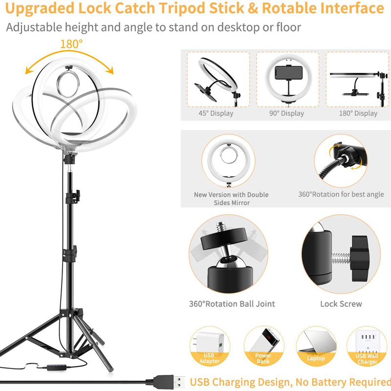 16cm 26cm 33cm LED Ring Lights - đánh giá và giá Youtube Phone Accessories